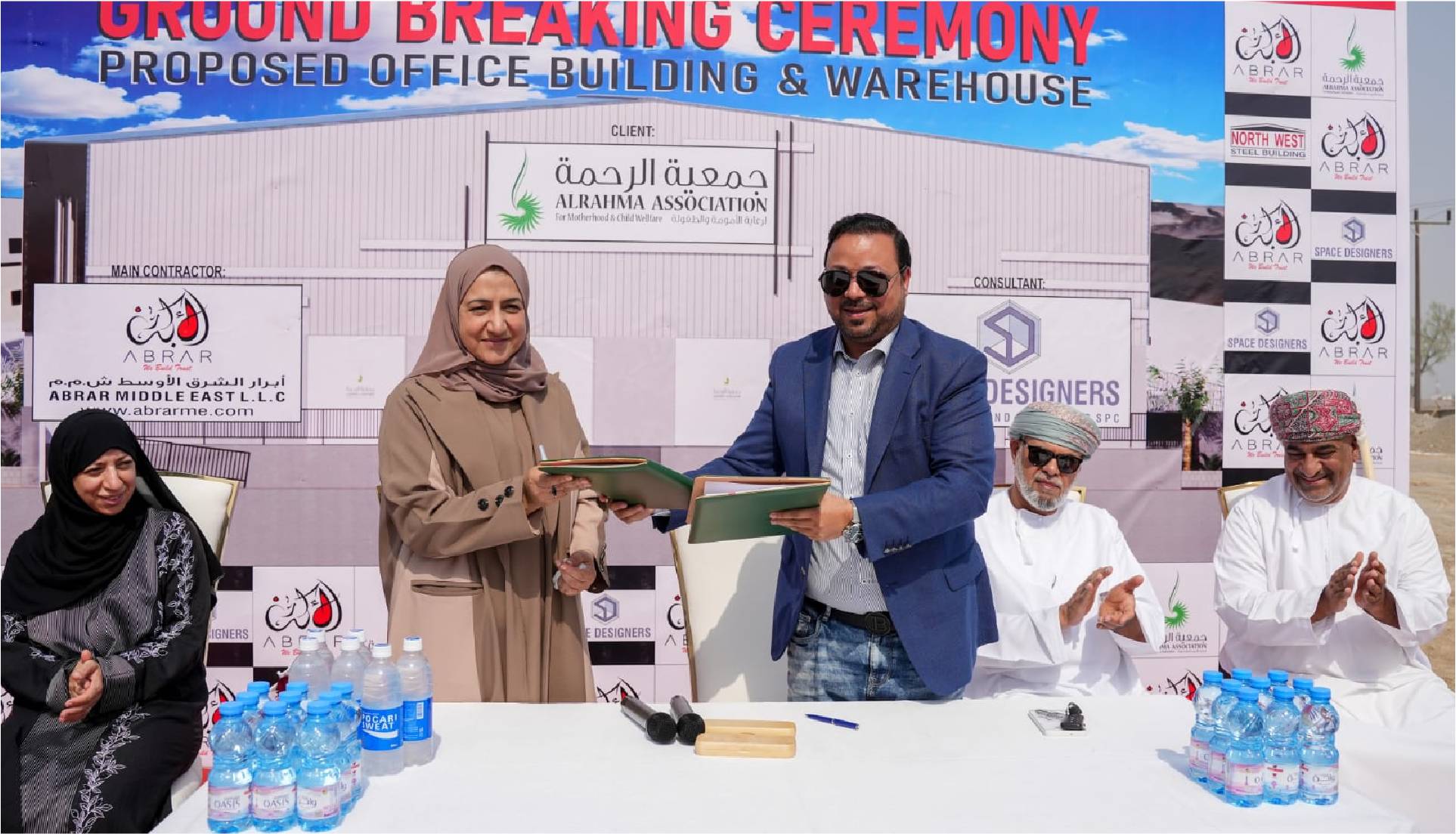 The association signs an agreement to build a warehouse in Sandan Industrial City